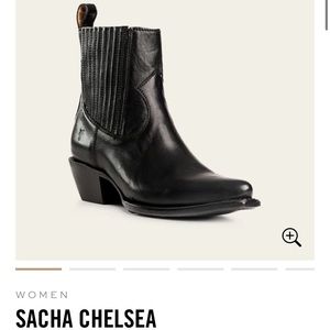 Frye ankle western boot